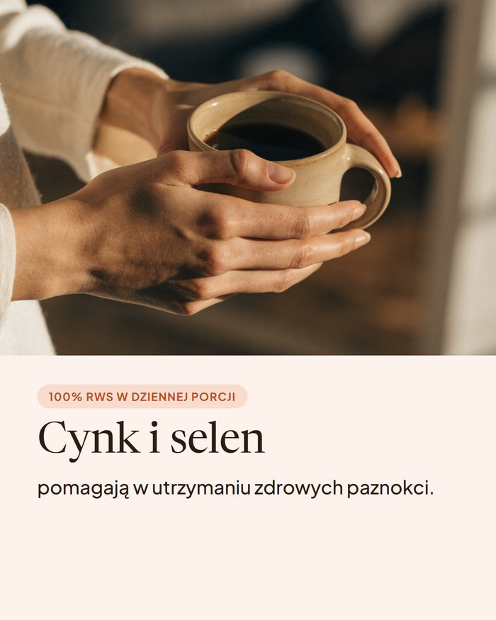 Cynk i selen pomagają w utrzymaniu zdrowych paznokci