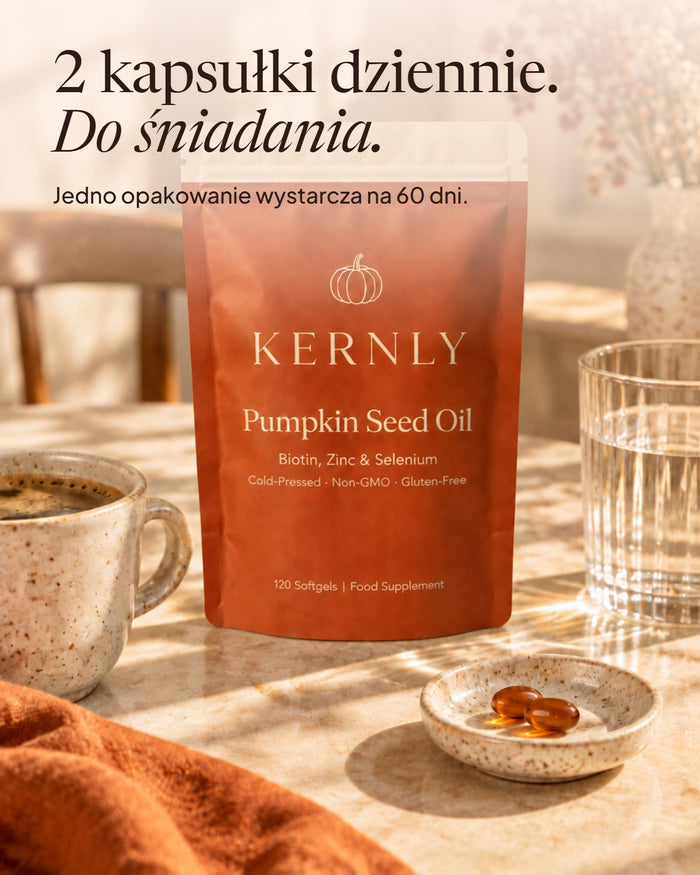 Kernly przy śniadaniu – 2 kapsułki dziennie