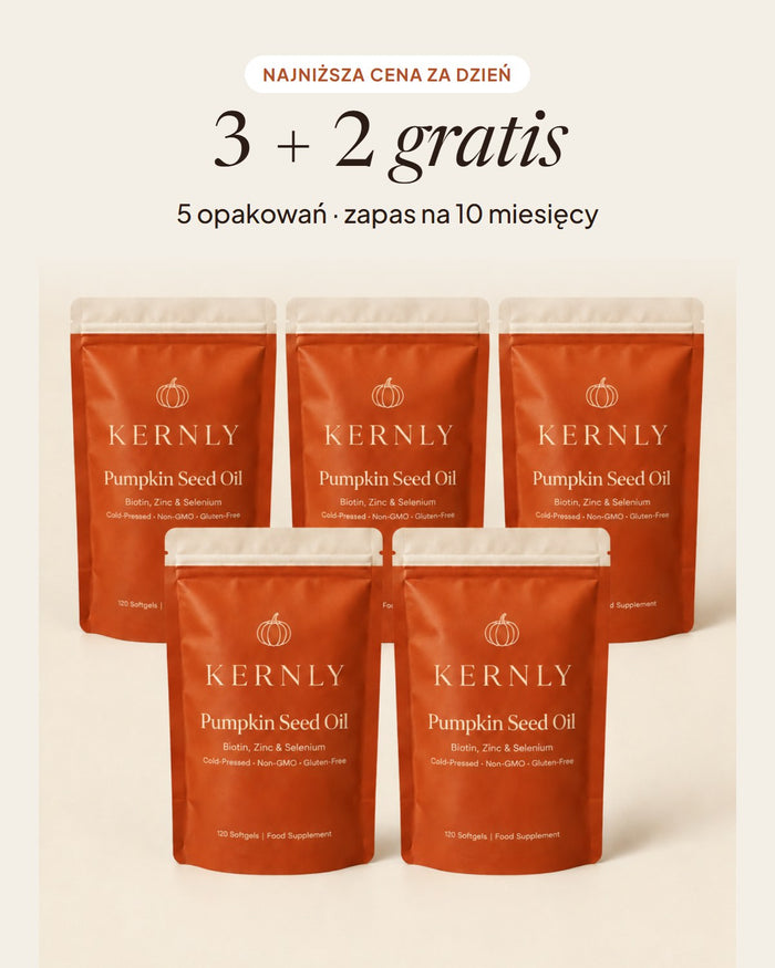 Zestaw Kernly 3 + 2 gratis – 5 opakowań